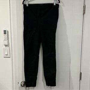J. Crew Black Ryder Skinny/Ankle Trousers
